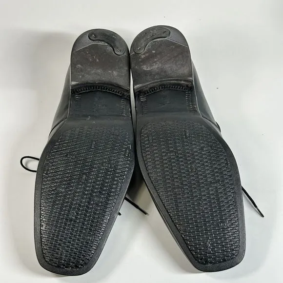 Hugo Boss Shoes Men’s Size 10 Vero Cuoio Oxford Black Leather Dress