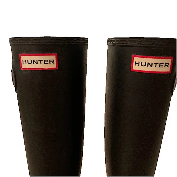 Hunter Original Tall Rain Boots for Women US 6 Black Classics Spring trending