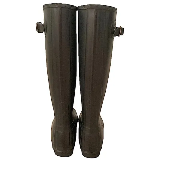 Hunter Original Tall Rain Boots for Women US 6 Black Classics Spring trending