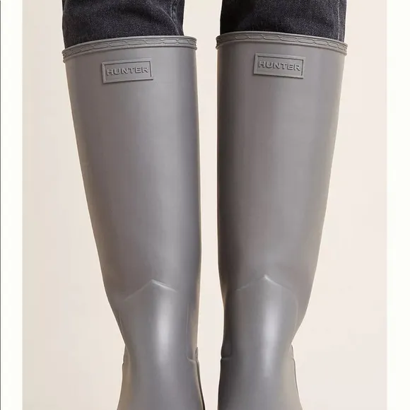 Hunter Refined Tall Platform Rain Boots