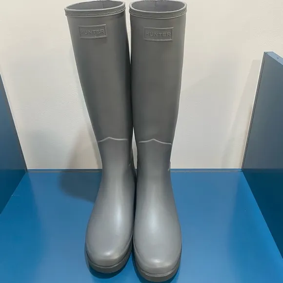 Hunter Refined Tall Platform Rain Boots