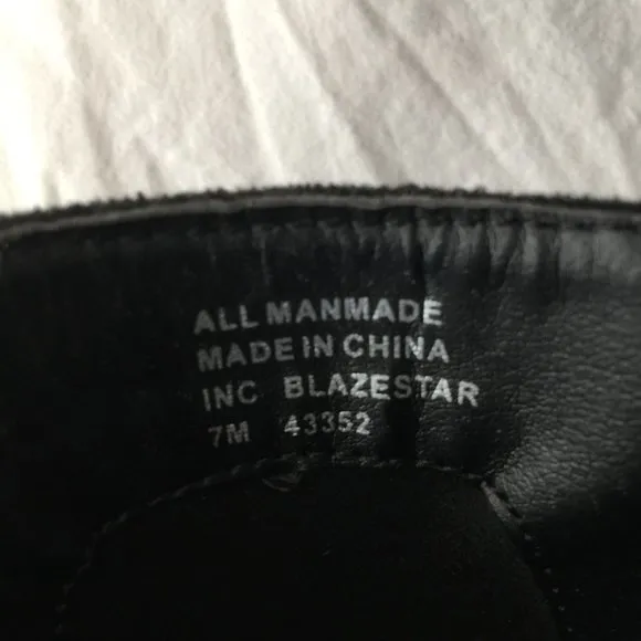 INC Blazestar gannie2 Fabric Almond Toe Mule*