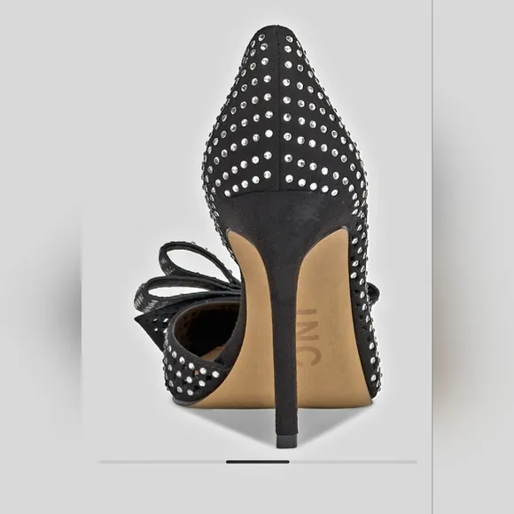 INC INTERNATIONAL COMCEPTS KENJA BLACK WOMENS SHOES SIZE 6M NEW WITH BOX.