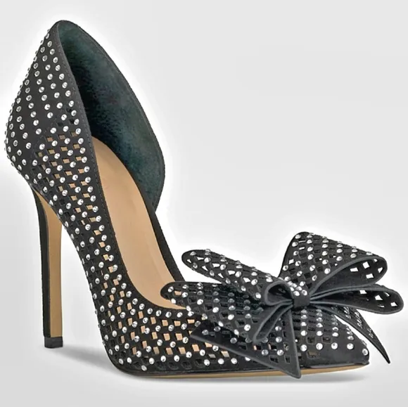INC INTERNATIONAL COMCEPTS KENJA BLACK WOMENS SHOES SIZE 6M NEW WITH BOX.