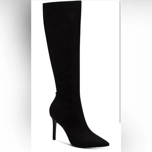 INC Womens Rajel Faux Suede Knee-High Boots
