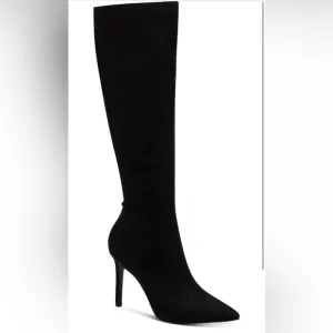 INC Womens Rajel Faux Suede Knee-High Boots