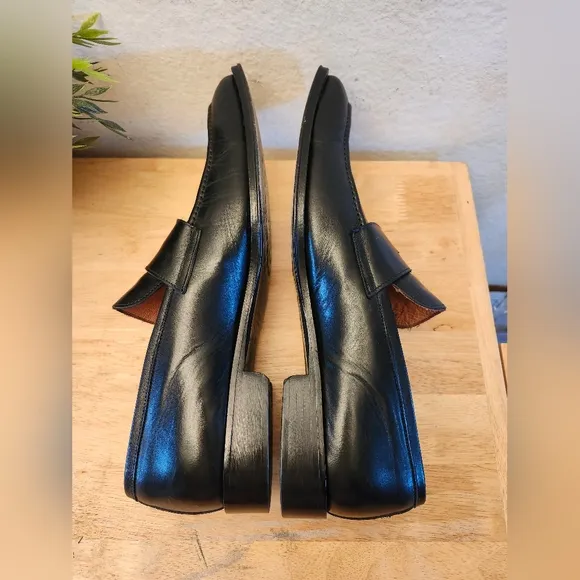 Italian  Vero Cuoio Flecs Loafer Bufalo Nero Men's  Dress Shoes size 45 Us 13‎