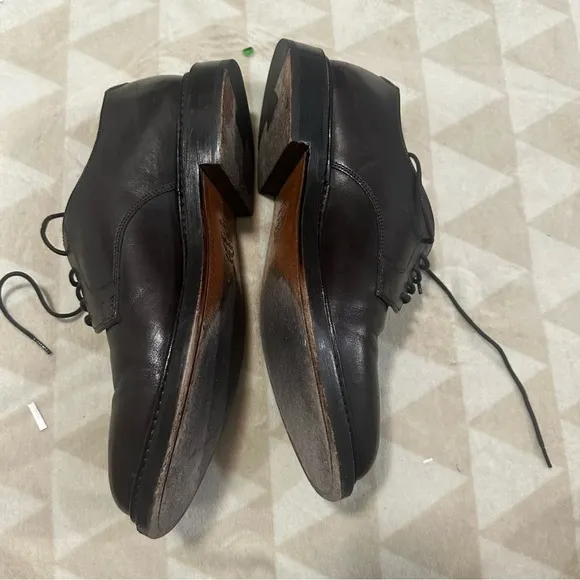 j crew mens ludlow derby dress shoes black
