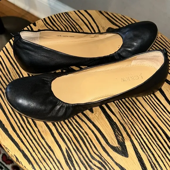 J. Crew sz 9 Black Women's ballet flats