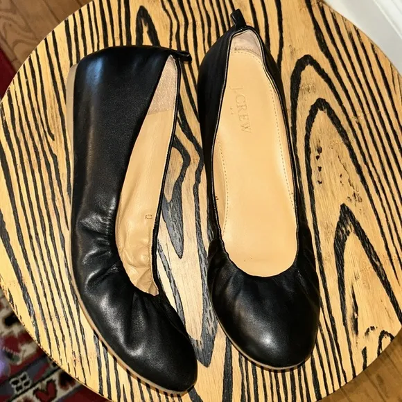 J. Crew sz 9 Black Women's ballet flats