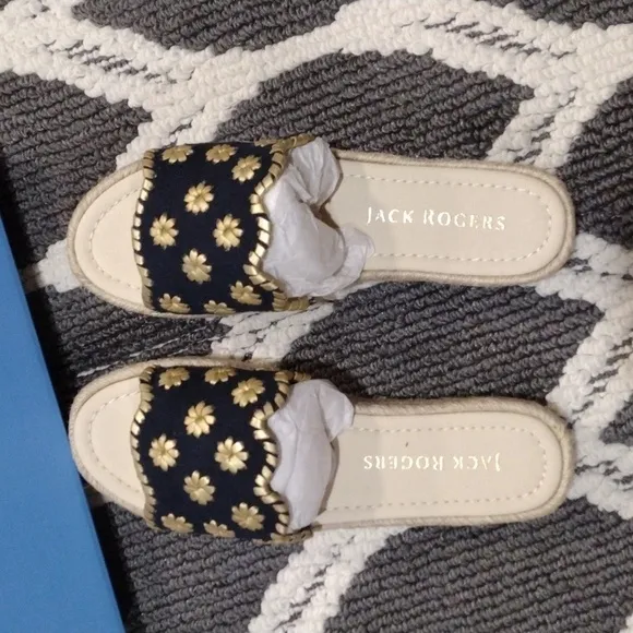 Jack Rogers Palmer Slide Espadrille Sandals