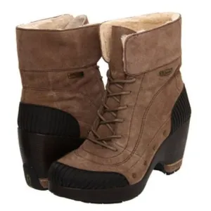 Jambu Netherlands Leather Lace Up Boot Size 6 Fisherman Core B39