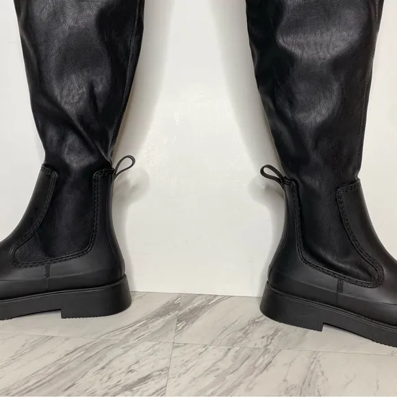 Jeffrey Campbell Black Over The Knee Boot 8