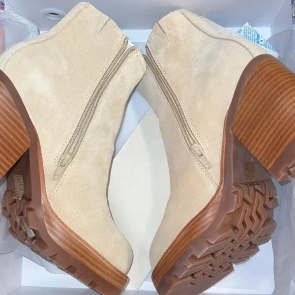JEFFREY CAMPBELL Bratz Dool 90's Momby Lug Platform y2k Suede boots Size 10