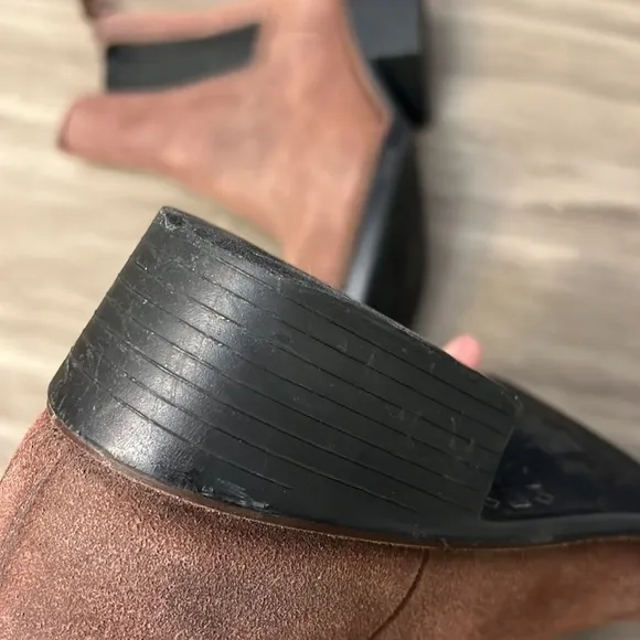 JEFFREY CAMPBELL HAVANA LAST CHELSEA ANKLE BOOTS 7