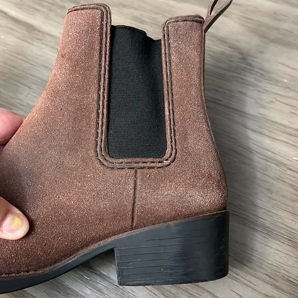 JEFFREY CAMPBELL HAVANA LAST CHELSEA ANKLE BOOTS 7