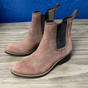 JEFFREY CAMPBELL HAVANA LAST CHELSEA ANKLE BOOTS 7