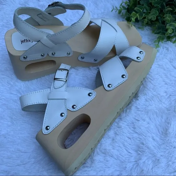 Jeffrey Campbell | NWOB White Platform Sandals