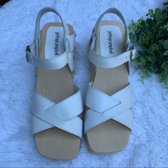 Jeffrey Campbell | NWOB White Platform Sandals