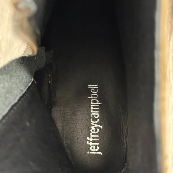 JEFFREY CAMPBELL Quavo Khaki Boots 9.5