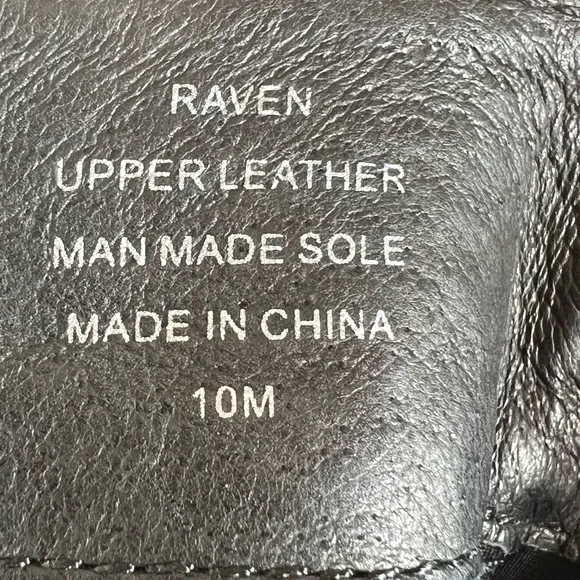 Jeffrey Campbell Raven Leather Snakeskin Heeled Ankle Boots Size 10