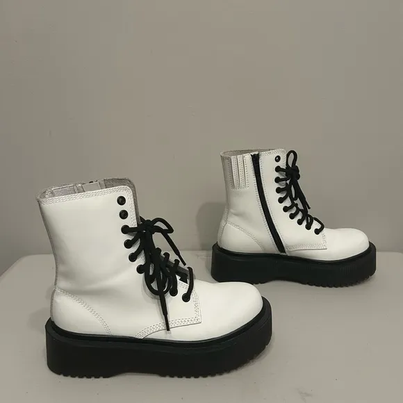 Jeffrey Campbell Sopas Lugged Platform Combat Boots