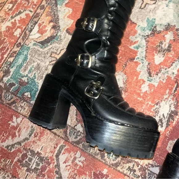Jeffrey Campbell Super Moto Boots