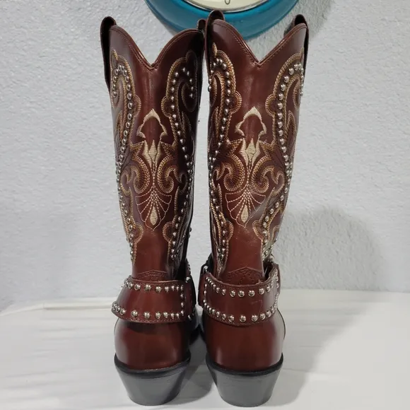 Jeffrey Campbell The Kid Western Boot in Brown, New, Sz 7