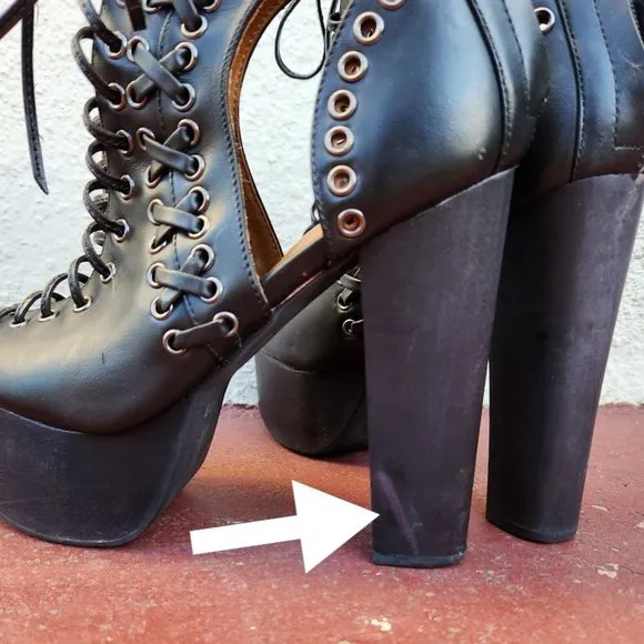 Jeffrey Campbell x Nasty Gal Calista Lolita Boots