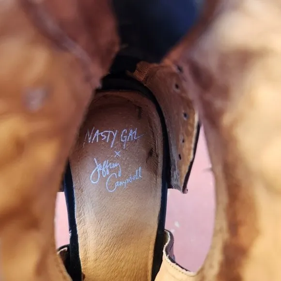 Jeffrey Campbell x Nasty Gal Calista Lolita Boots