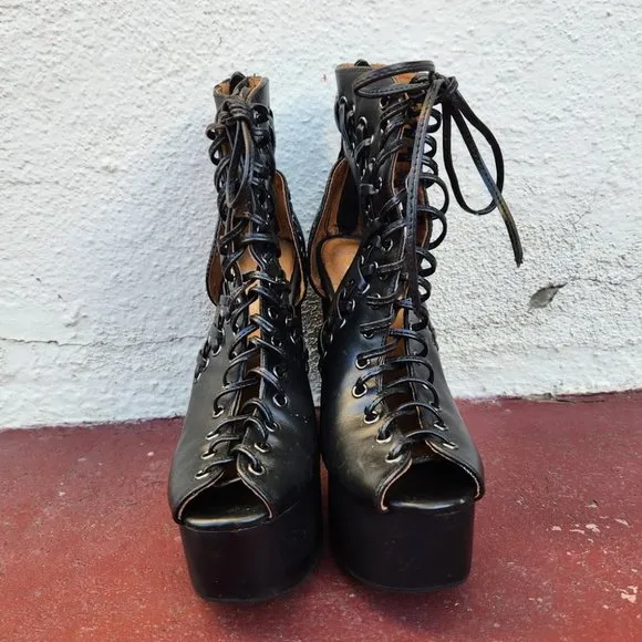 Jeffrey Campbell x Nasty Gal Calista Lolita Boots