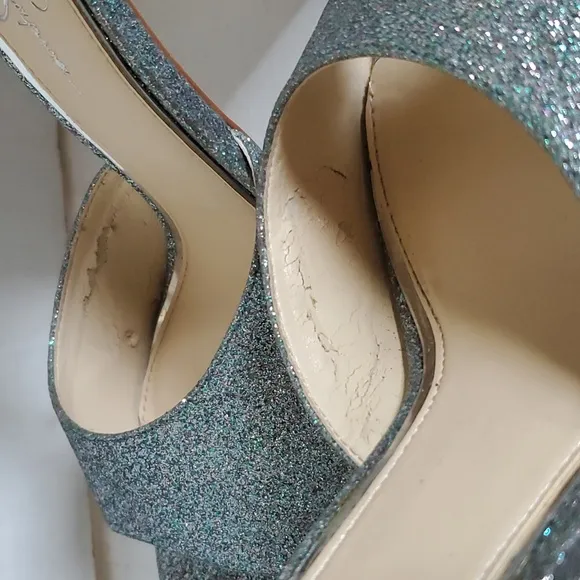 Jessica Simpson Heels Stilettos Shoes Pumps Platform Beeya Women's 9.5 Woman's
