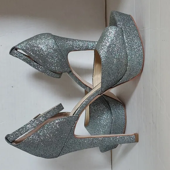Jessica Simpson Heels Stilettos Shoes Pumps Platform Beeya Women's 9.5 Woman's