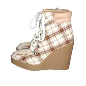 Jessica Simpson Maelyn Wedge Platform Almond-Toe Ankle Boots Women’s Size 10