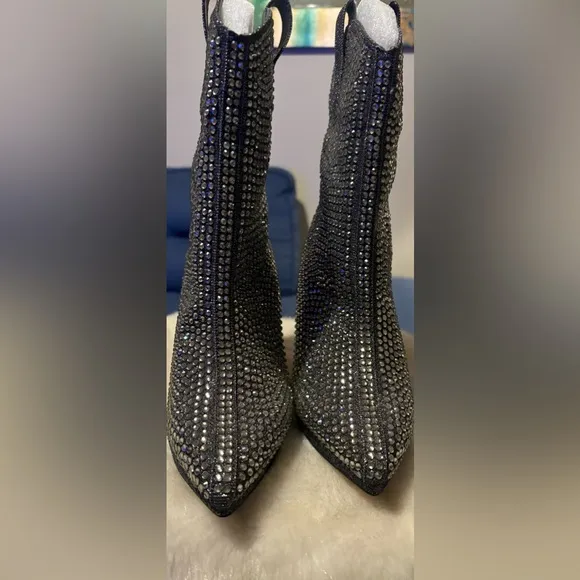 Jessica Simpson Sparkly Boots- Size 6 1/2