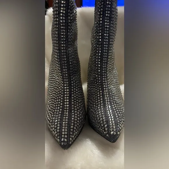 Jessica Simpson Sparkly Boots- Size 6 1/2