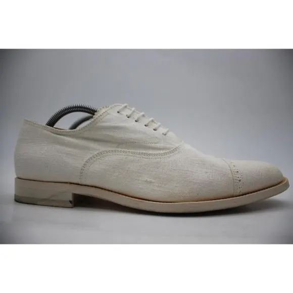 JIL SANDER Men's Size UK 9.5 Cap Toe Dress Shoes Lace Up