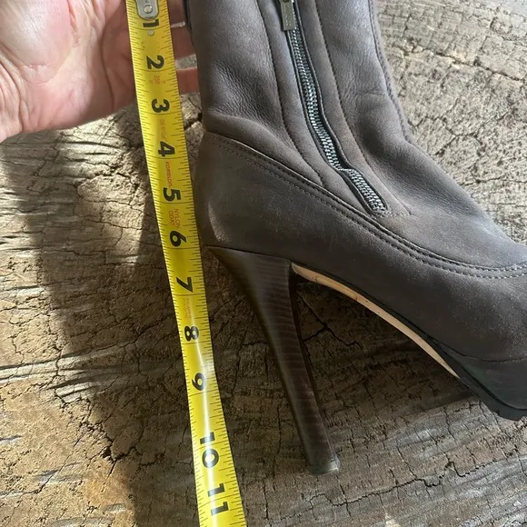 Jimmy Choo Brown High Heel Ankle Boots