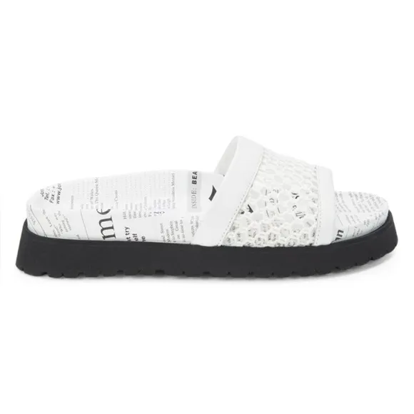 John Galliano Mesh Slides 39.5