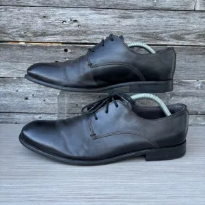 John Varvatos Leather Lace Up Derby Dress Shoes