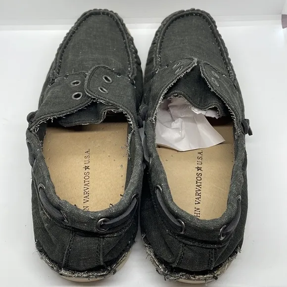 John Varvatos USA Slip On Canvas Shoes 9
