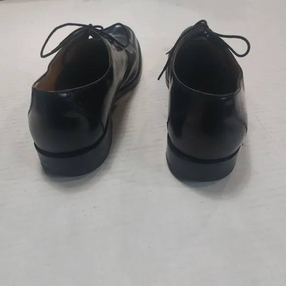 Johnston &amp; Murphy Black Oxford Dress Shoes Size 11.5M