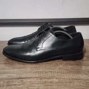 Johnston &amp; Murphy Cartwright Plain Toe Men's Dress Shoes Size 13 Black