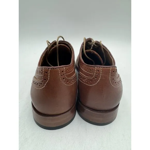 Johnston &amp; Murphy CLAYTON Men's NEW Dress Shoe Mahogany US Size 8 Medium