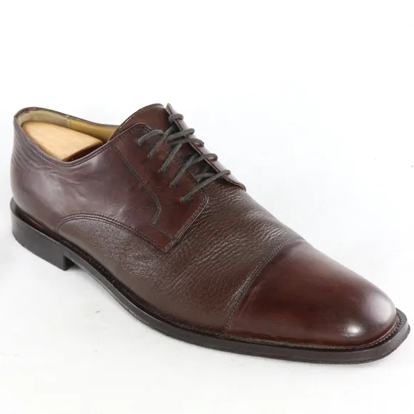 JOHNSTON &amp; MURPHY Corbett II Deerskin Oxford Shoes