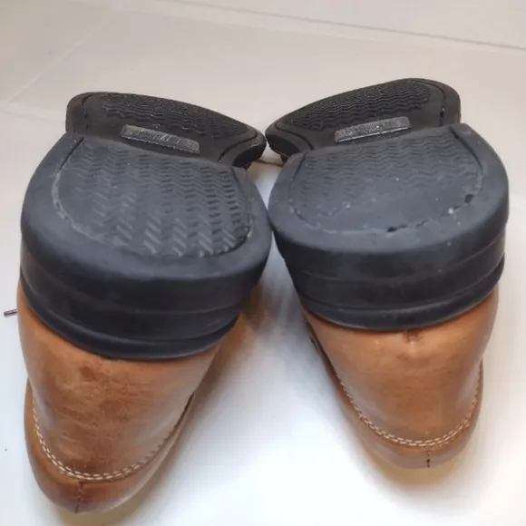 Johnston &amp; Murphy Men's brown leather dress shoes size (10 M)