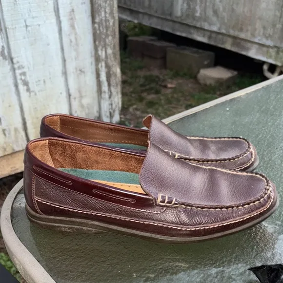 Johnston &amp; Murphy Men's Brown Loafers Size 10.5