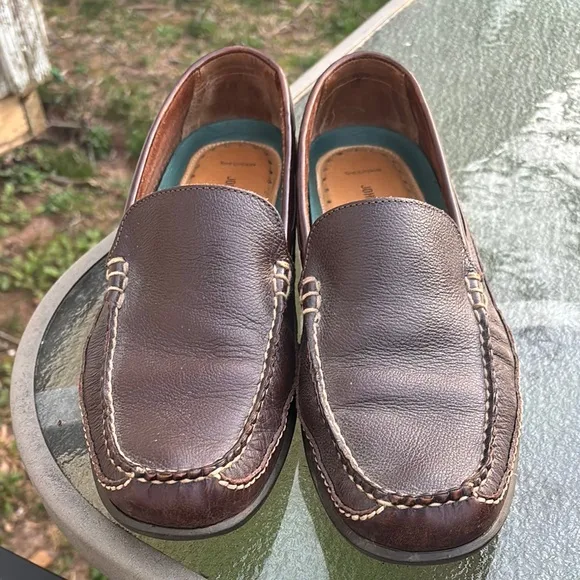 Johnston &amp; Murphy Men's Brown Loafers Size 10.5