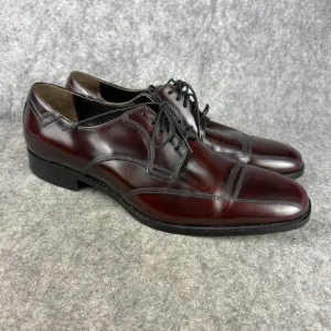 Johnston &amp; Murphy Men's Burgundy Dress Shoes 11.5M