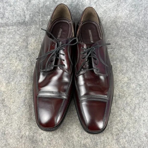 Johnston &amp; Murphy Men's Burgundy Dress Shoes 11.5M